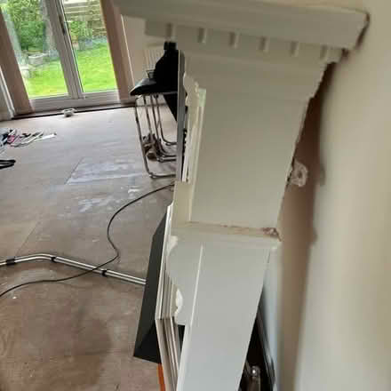 Photo of free Fireplace surround with marble backing and hearth (Malton YO17) #4