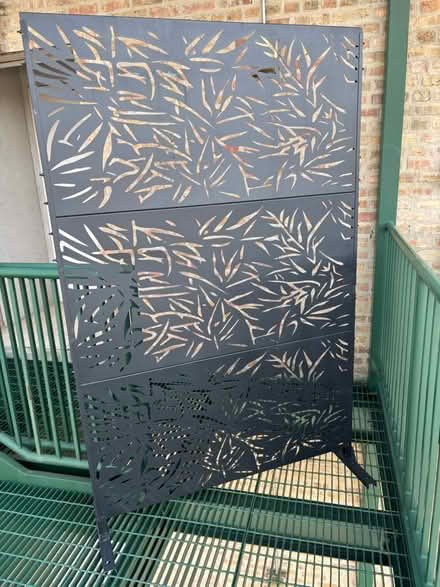 Photo of free Metal privacy screen (Madison st and Des plaines) #1