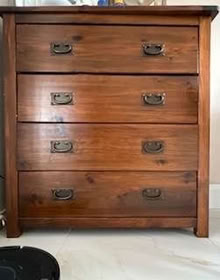 Photo of free brown chest of drawers (Jaywick CO15) #1