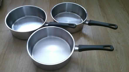 Photo of free Set of 3x saucepans (Great Sankey, WA5) #1