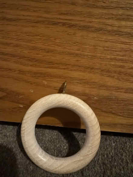 Photo of free Wooden curtain rings (west hitchin SG5) #4