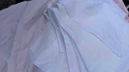 Photo of free White Trevira (polyester) fabric (Gorse Hill GU22) #2