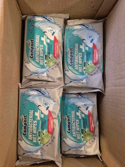 Photo of free Antibacterial wet wipes (Weybourne GU9) #1