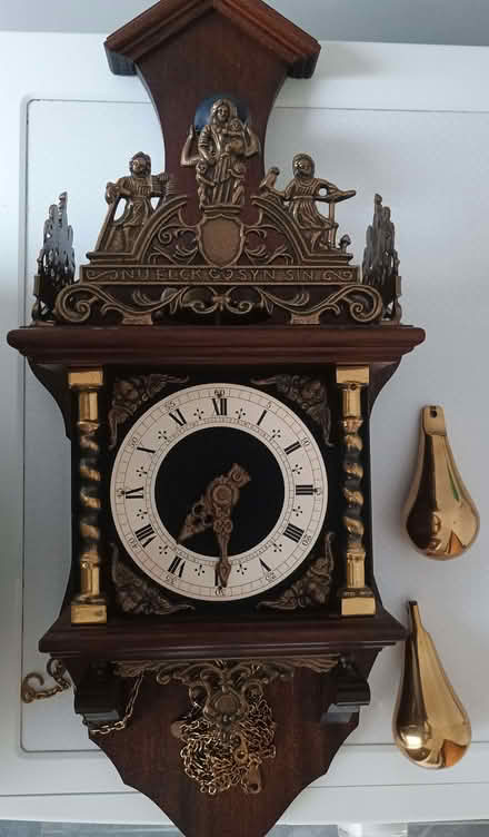 Photo of free An Old Dutch Works Clock (not working requires repair) (Barbourne WR3) #1