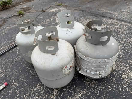 Photo of free 4 Large Propane Tanks (Schmidt Dr. and Boughton Rd.) #1