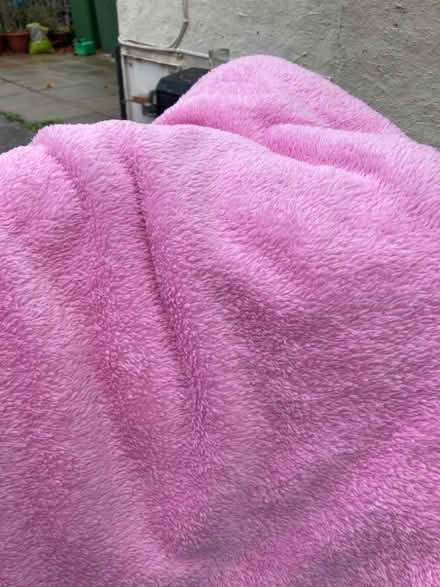 Photo of free Pink fleece material (New Brighton CH45) #1