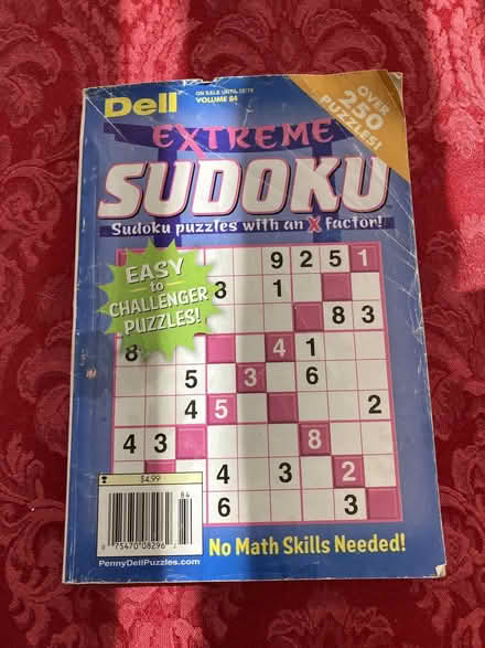 Photo of free Sudoko Book (Near Eubank Costco) #1