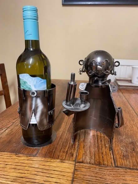 Photo of free Novelty wine bottle holder (Otham ME15) #2