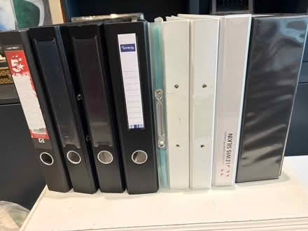 Photo of free Office / School binders (Fulham Palace Rd SW6) #1