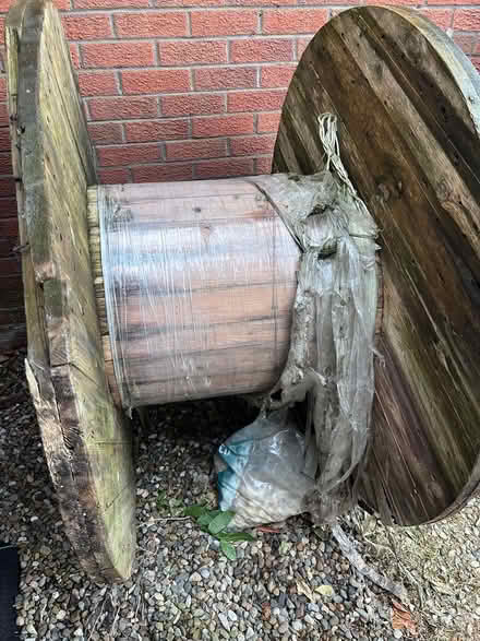 Photo of free Wooden cable reel (Rawtenstall BB4) #2