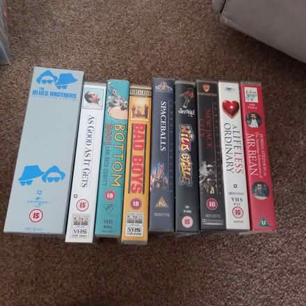 Photo of free Vhs videos (Great Baddow Cm2 7at) #2