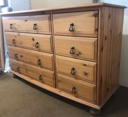 Photo of free Pine drawer chest (Woodlands Av., Sidcup DA15) #1