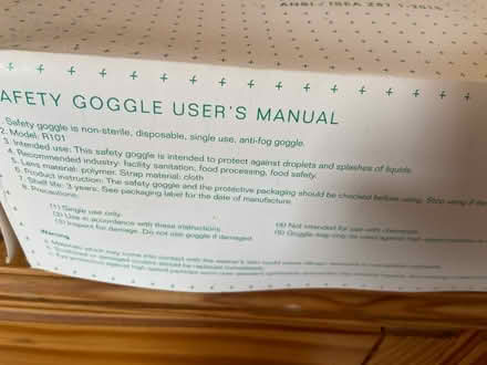 Photo of free Bundle of safety goggles (Solihull B91) #2