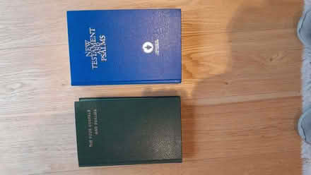 Photo of free Two large print Bible New Testaments (Combe Down BA2) #1