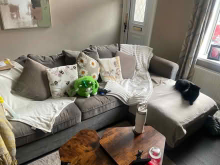 Photo of free l ottoman couch (Brighouse HD6) #1