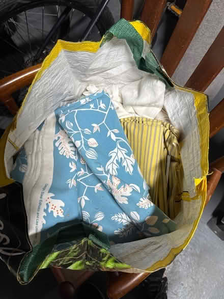Photo of free Bag of assorted fabrics (Whitley bay) #1