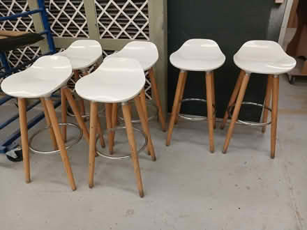 Photo of free Stools x 8 (Loughborough LE11) #2