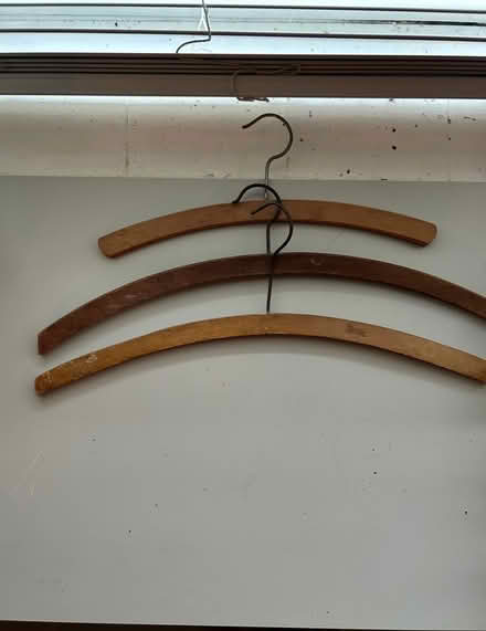 Photo of free Wooden Clothes Hangers (Warminster BA12) #3