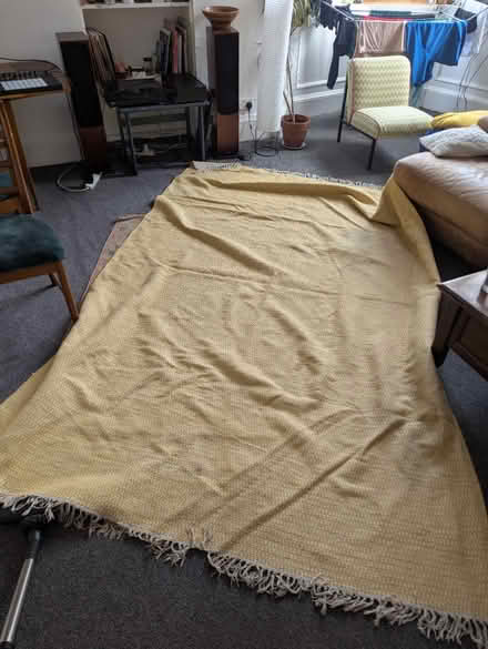 Photo of free Yellow reversible big rug (G42) #1