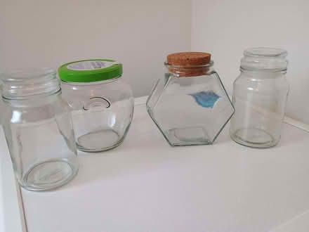 Photo of free 4 storage jars (Barbourne WR3) #1