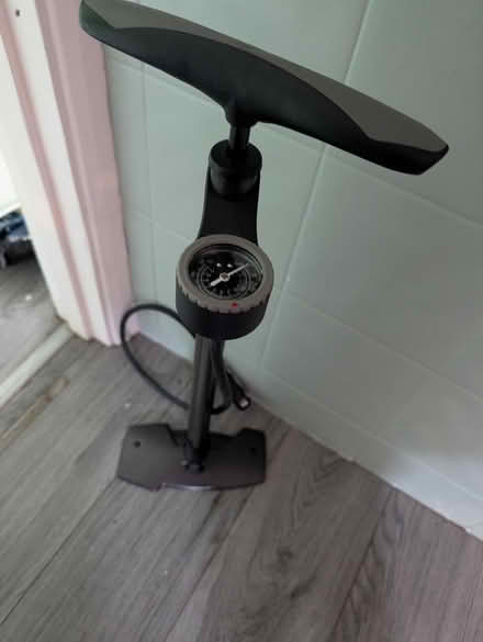 Photo of free Bike Floor Pump with Gauge (Bracknell RG12) #1