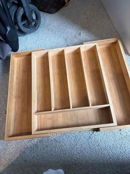 Photo of free IKEA bamboo cutlery tray (Berkhamsted HP4) #2