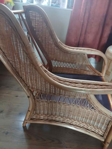 Photo of free Wicker Armchair (Ballybane Galway) #1