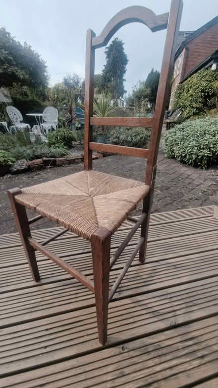 Photo of free Rush-seated bedroom chair (Great Corby CA4) #1