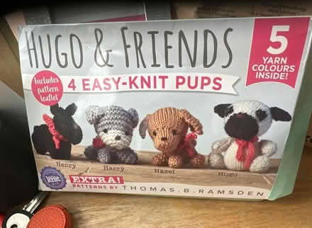 Photo of free Hugo & Friends easy knit pups kit (Stubbington PO14) #1
