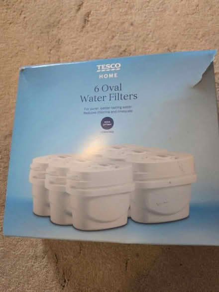 Photo of free Tesco oval water filters x5 (Caversham RG4) #1