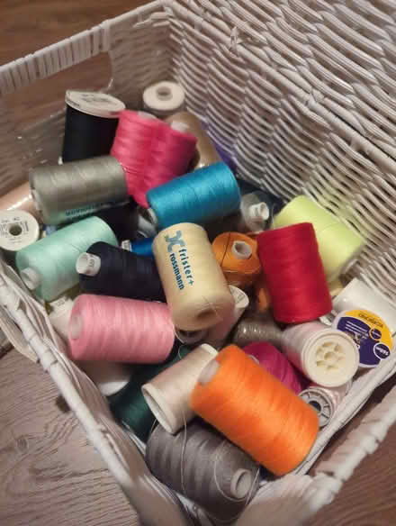 Photo of free Basket full of threads (Bramley LS13) #2