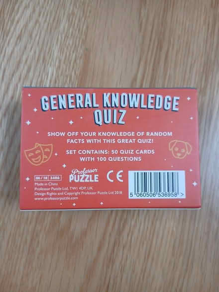 Photo of free General knowledge quiz (Moreton Hall BSE) #3