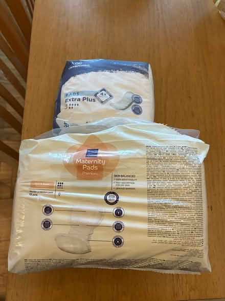 Photo of free Maternity pads (Hitchin, SG5) #1