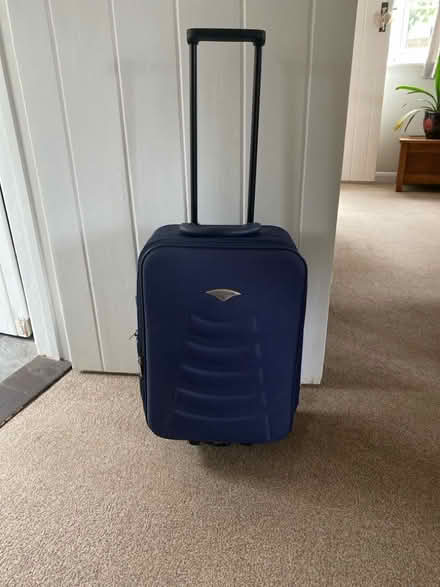 Photo of free Navy cabin suitcase (Faulkbourne CM8) #1
