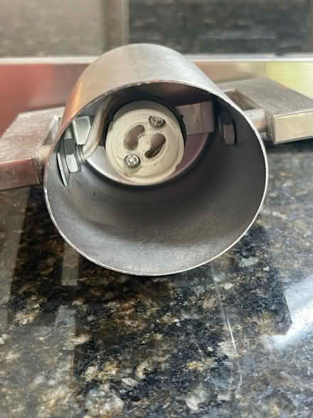 Photo of free 4 bulb light fitting ceiling/wall (Heswall CH60) #4