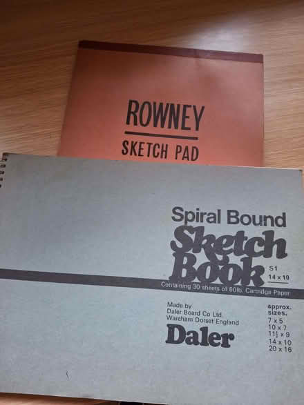 Photo of free 2 sketch books (Lightwater GU18) #1