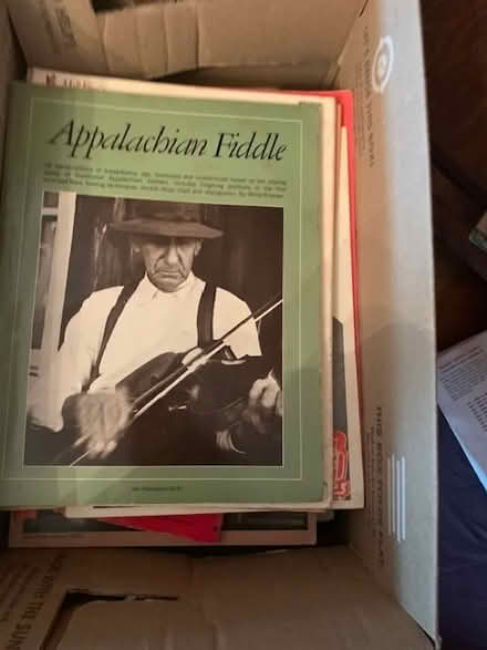 Photo of free Box of music books (Oakland Piedmont Ave) #1