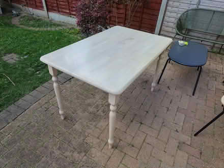 Photo of free Dining / craft table 76cm d x 121cm w x 74 cm h (Highams Park E4) #2