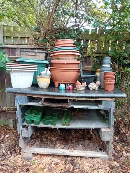 Photo of free Plant pots, etc (Blacon CH1) #1