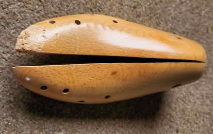Photo of free Wooden hinged foot shape (Vicars Cross CH3) #2