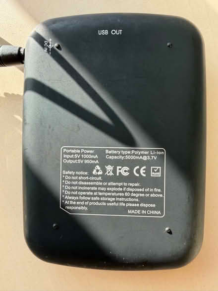 Photo of free Power bank (Weybridge KT13) #2