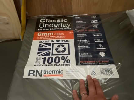 Photo of free Underlay 11 pieces (Marston OX3) #1