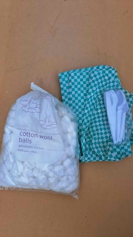 Photo of free Cotton wool balls + New J cloths + (Hatfield AL10) #1