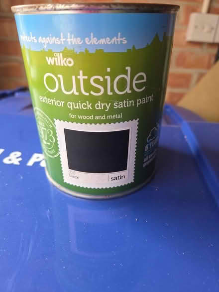 Photo of free various paints and varnish (Baldock, Clothall Common SG7) #1