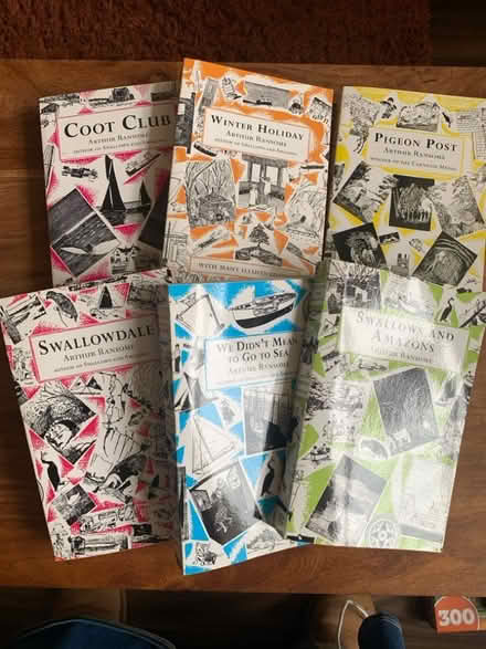 Photo of free Set of 6 Arthur Randome books (Morecambe LA4) #1