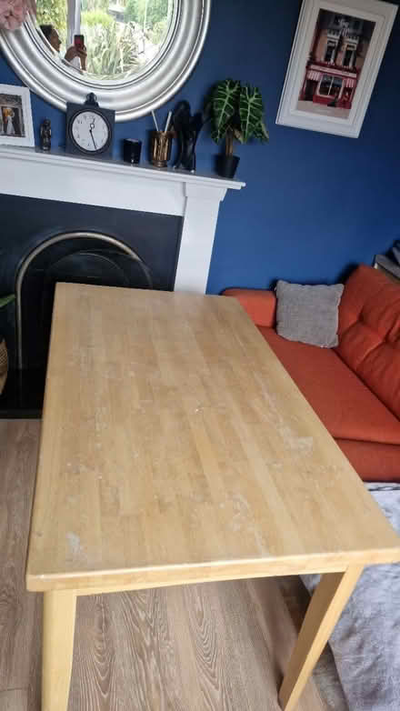 Photo of free Kitchen table - light oak (Stillorgan/Kilmacud) #1