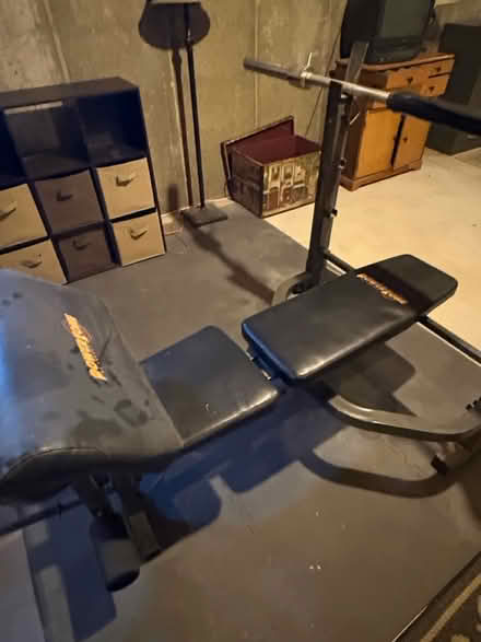 Photo of free Workout Bench and Universal bar (Off of Bunkerhill Rd & Rte 27) #2
