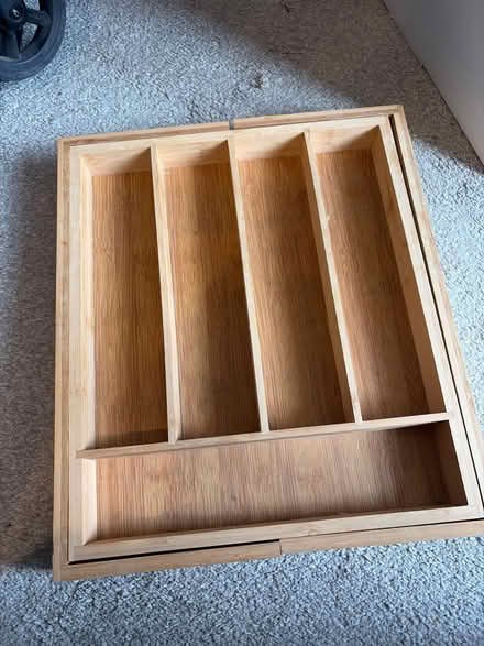 Photo of free IKEA bamboo cutlery tray (Berkhamsted HP4) #1