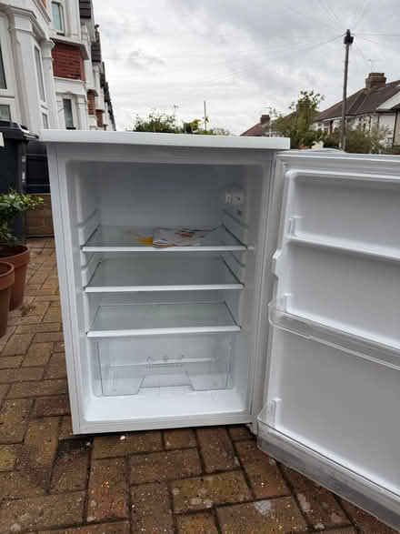 Photo of free Small white fridge (Woodford Green) #2