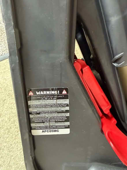 Photo of free Mothercare Childs seat (Higher Bartle PR4) #4